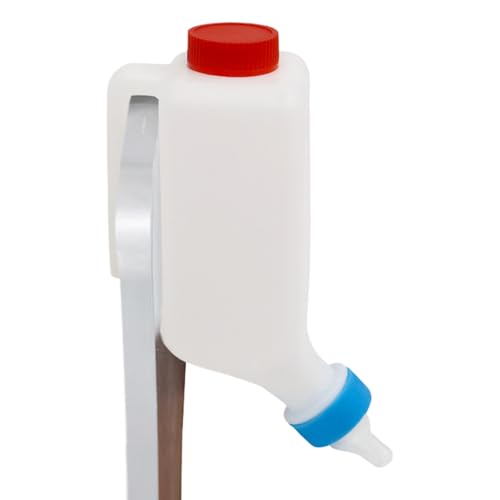 Xvilmaun Trinkflaschen Für Ziegenkitz | Lämmer Und Ziegen Trinkflaschen Mit Weichem Sauger - 800ml Flasche für die Fütterung und Aufzucht von Kleintieren mit ergonomischem Griff für Jungtiere wie Xvilmaun Trinkflaschen Für Ziegenkitz | Lämmer Und Ziegen Trinkflaschen Mit Weichem Sauger - 800ml Flasche für die Fütterung und Aufzucht von Kleintieren mit ergonomischem Griff für Jungtiere wie von Xvilmaun