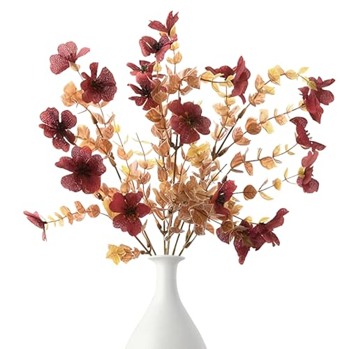 Xvilmaun Trockenblumen Für Vase - Getrocknete Blumensträuße - Realistische Kunstblumen Deko Für Party Garten Wohnungseingang Balkon Hochzeit Fotografie von Xvilmaun
