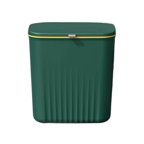 Xvilmaun Wandmontierter Mülleimer Badezimmer - Küchenmülleimer Mit Deckel | Geruchsneutraler Mülleimer Abfallbehälter Für Müll Badezimmer Wohnheim Küche Waschraum Büro Unter, Waschküche Xvilmaun Wandmontierter Mülleimer Badezimmer - Küchenmülleimer Mit Deckel | Geruchsneutraler Mülleimer Abfallbehälter Für Müll Badezimmer Wohnheim Küche Waschraum Büro Unter, Waschküche von Xvilmaun