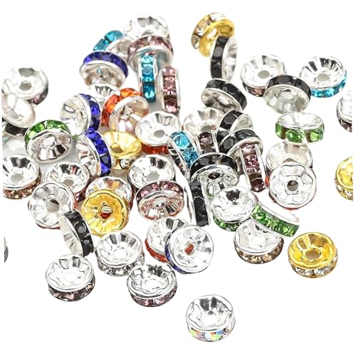 100 pcs Fischperlen 2.4 '' Durchmesser Diamantringglasforellenperlen mit multifunktionalem Abstandshalterfisch für Fischerei 100 pcs Fischperlen 2.4 '' Durchmesser Diamantringglasforellenperlen mit multifunktionalem Abstandshalterfisch für Fischerei von Xweptuy