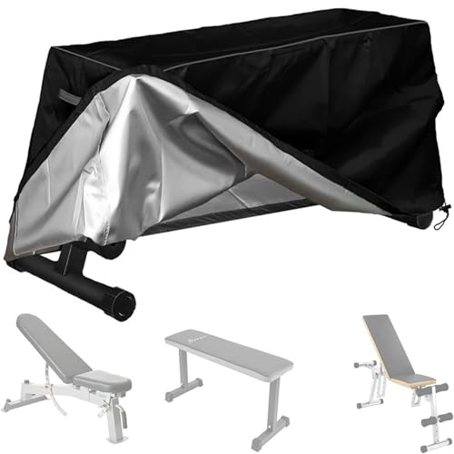 Gewicht Bankabdeckung 60x18x21 Zoll Oxford Stoff wasserdicht staubdichtes Trainingsbankabdeckung mit Mesh-Entlüftung und Drawess Outdoor für Sit-up-Board Gewicht Bankabdeckung 60x18x21 Zoll Oxford Stoff wasserdicht staubdichtes Trainingsbankabdeckung mit Mesh-Entlüftung und Drawess Outdoor für Sit-up-Board von Xweptuy