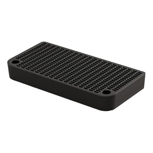Xweptuy Katzenstreumatte, Anti-Brat- und Anti-Transporte-Sand-Doppelschichtfiltration erhöhte Katzenstreuablampe, Easy Cleaning Pet Xweptuy Katzenstreumatte, Anti-Brat- und Anti-Transporte-Sand-Doppelschichtfiltration erhöhte Katzenstreuablampe, Easy Cleaning Pet von Xweptuy