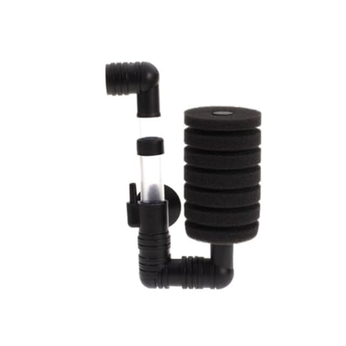 Xweptuy Luftpumpenschwamm Filter Aquarium Biochemischer Schwammfilter für Aquariumfischtank - Schwarz von Xweptuy