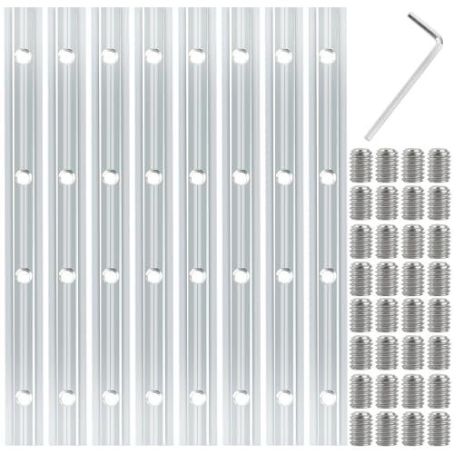 8 Stück Streckenverbinder für Aluprofil 30x30, Profilverbinder für Nut 8 Konstruktionsprofile, Aluminiumprofil Verbinder von XxinXrong