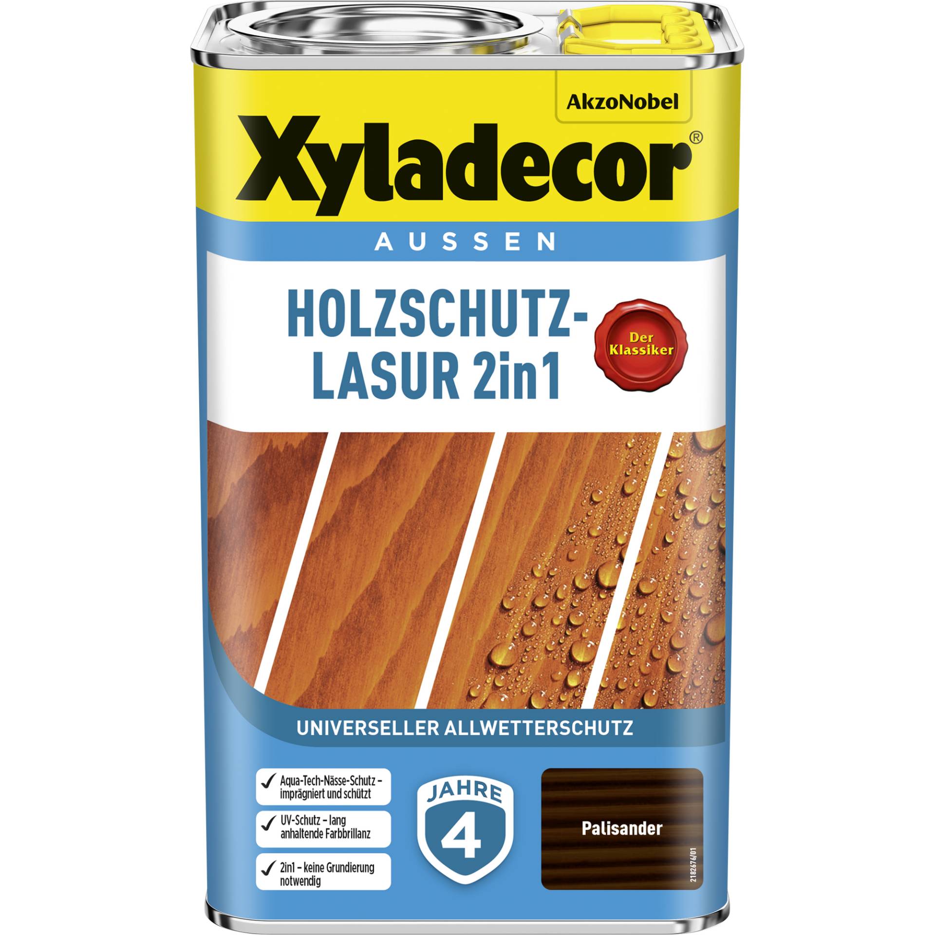 Xyladecor 2in1 Holzschutzlasur palisanderfarben 2,5 l Xyladecor 2in1 Holzschutzlasur palisanderfarben 2,5 l von Xyladecor