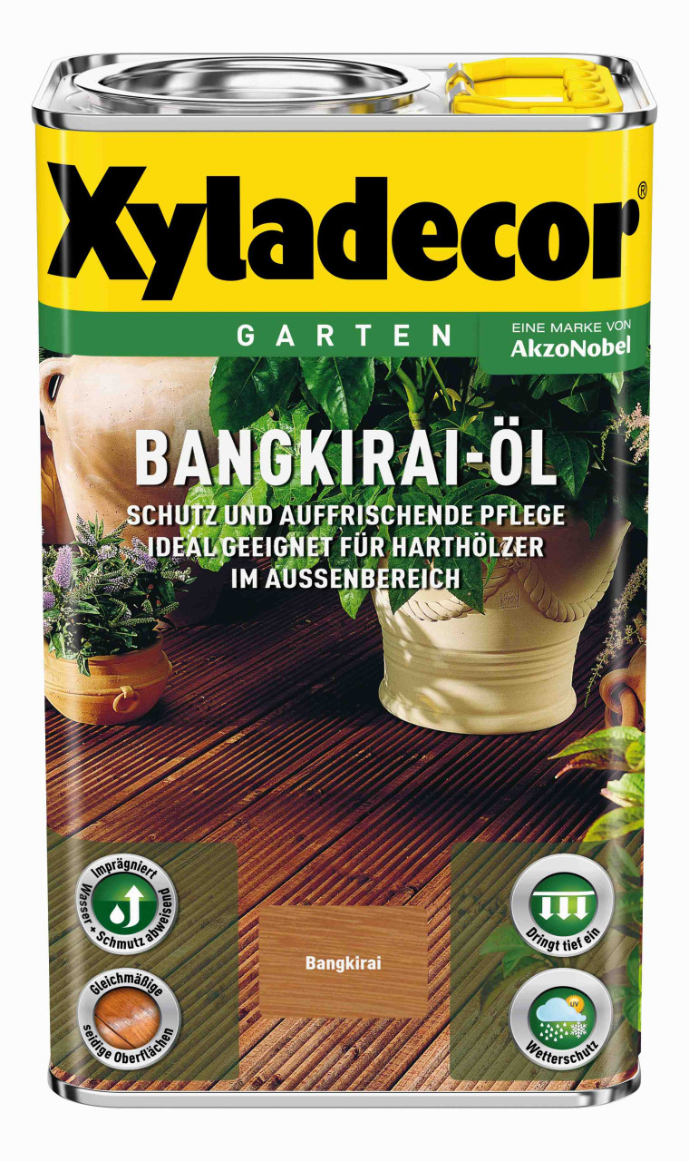 Xyladecor Bangkirai-Öl 2,5 L von Xyladecor