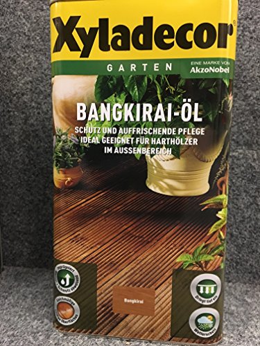 Xyladecor Bangkirai-Öl Bangkiraiöl 15 Liter Holzschutz Terrassenöl von Xyladecor