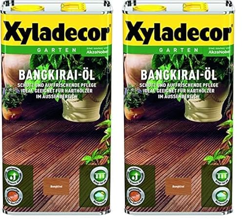 Xyladecor Bangkiraiöl 5L (Packung mit 2) von Xyladecor