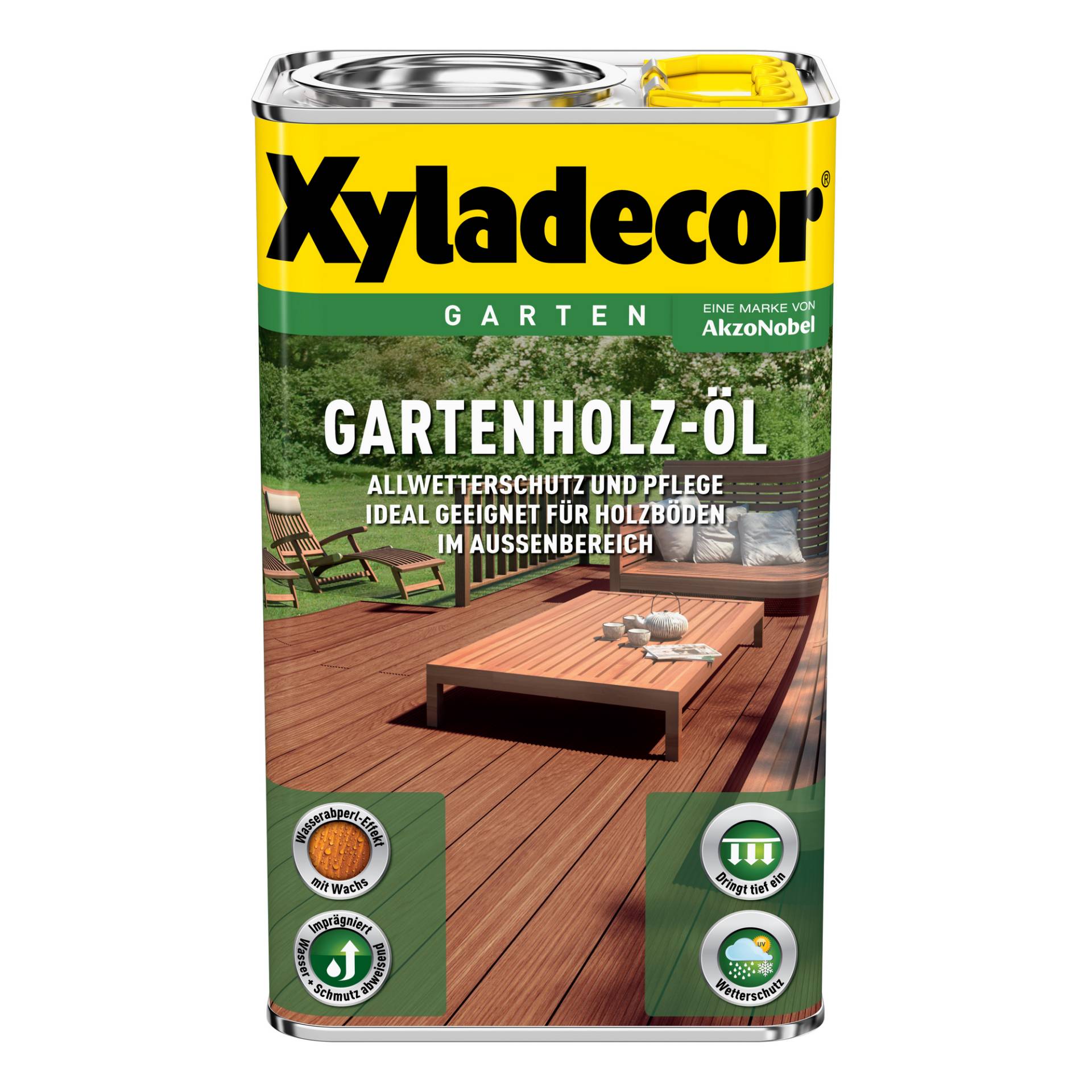 Xyladecor Gartenholzöl rot 2,5 l Xyladecor Gartenholzöl rot 2,5 l von Xyladecor