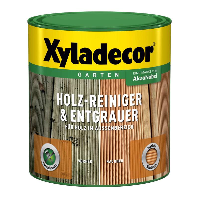Xyladecor Holz-Reiniger und Entgrauer 2,5 L farblos von Xyladecor