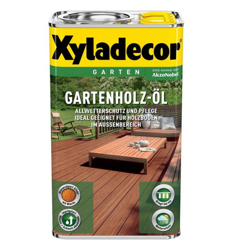 Xyladecor Holzöl XYLADECOR Gartenholz Öl Naturhell 2,5 Ltr Xyladecor Holzöl XYLADECOR Gartenholz Öl Naturhell 2,5 Ltr von Xyladecor