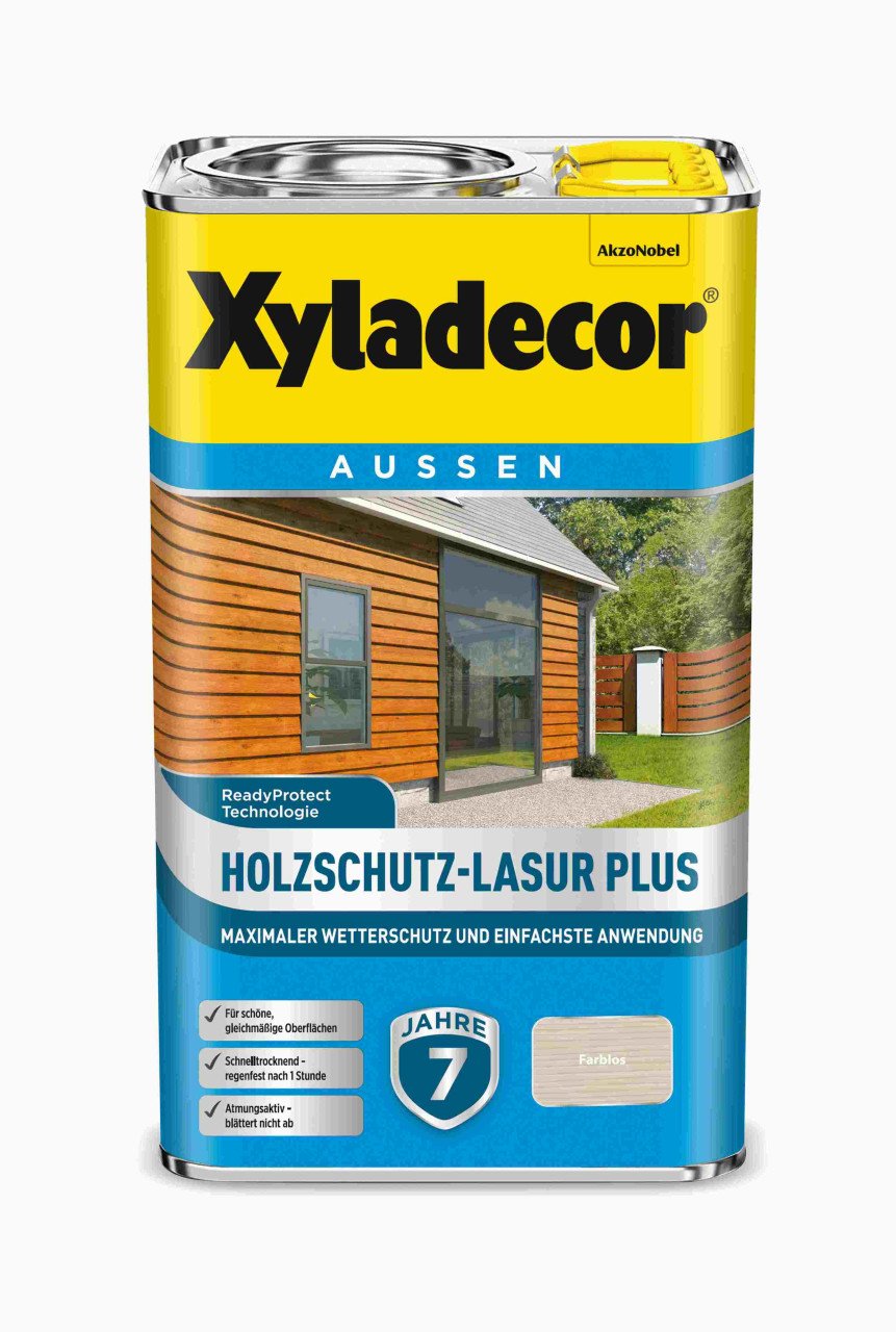 Xyladecor Holzschutz-Lasur 2,5 L farblos Plus Xyladecor Holzschutz-Lasur 2,5 L farblos Plus von Xyladecor