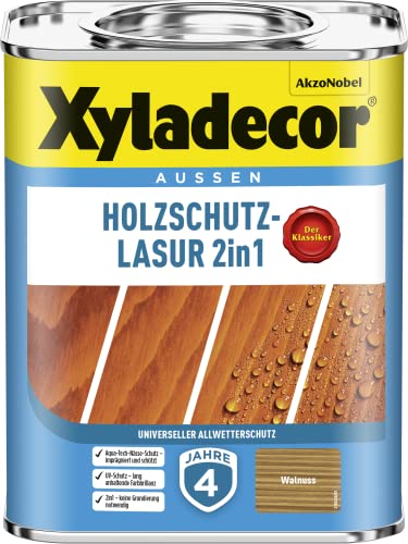 Xyladecor XY HOLZSCHUTZ-LASUR PLUS WEISSBUCH 4L von Xyladecor