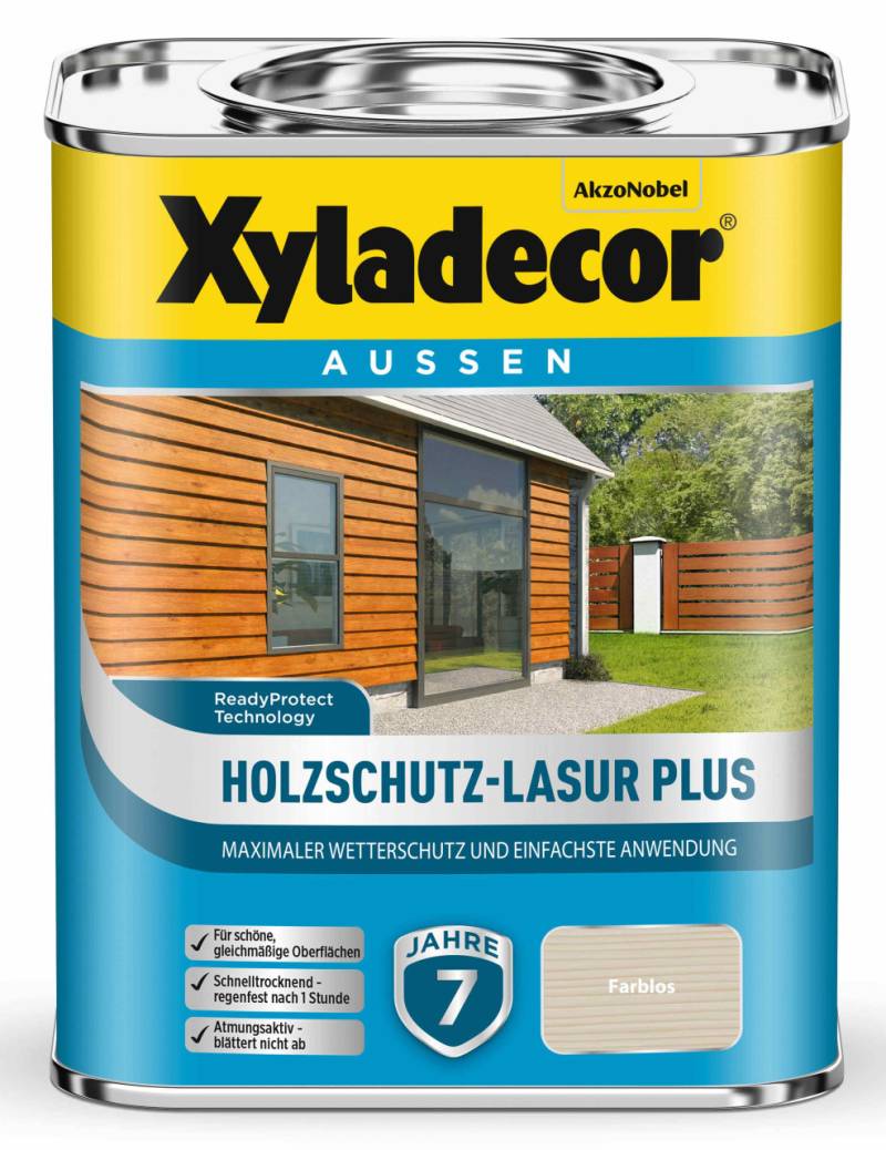 Xyladecor Holzschutz-Lasur 750 ml farblos Plus von Xyladecor