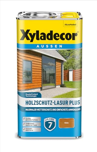 Xyladecor Holzschutz-Lasur Plus, Kiefer, 4L von Xyladecor