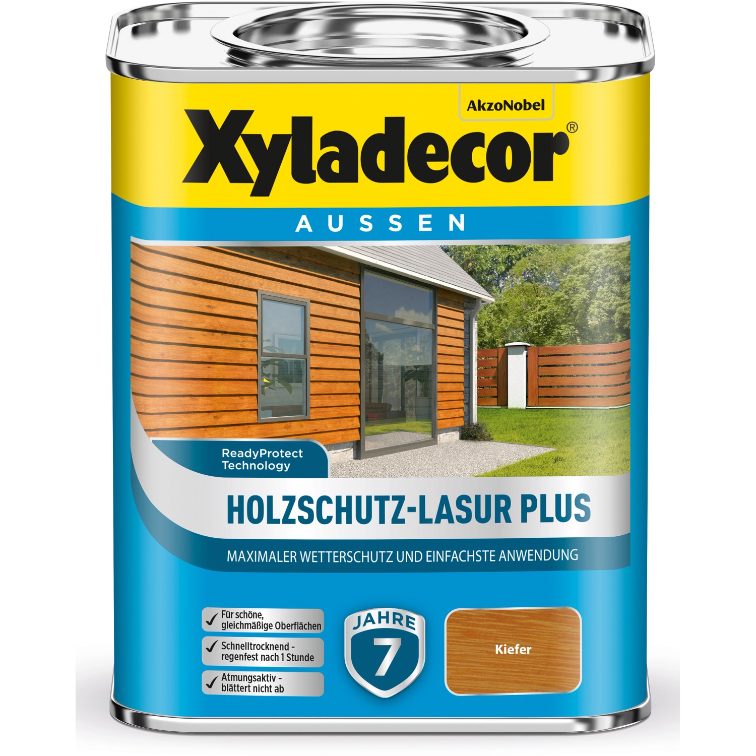 Xyladecor Holzschutz-Lasur Plus Kiefer 0,75 l von Xyladecor