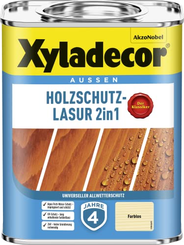 Xyladecor Holzschutzlasur 201 farblos 0,75 Liter von Xyladecor