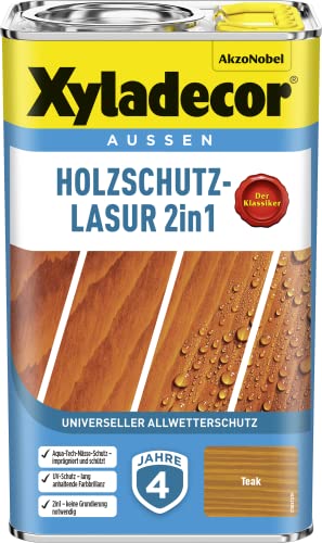 Xyladecor Holzschutzlasur 203 teak 2,5 Liter von Xyladecor