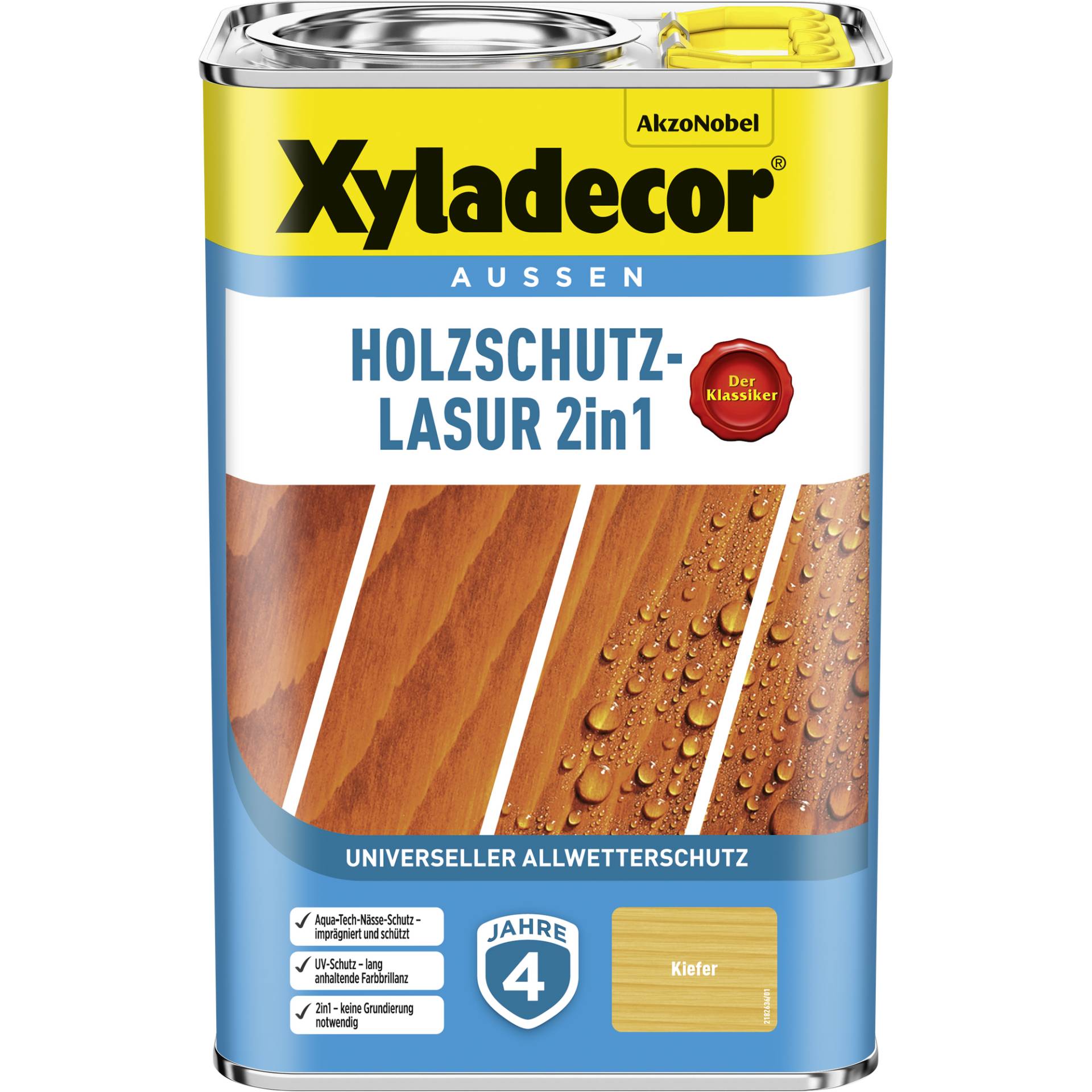 Xyladecor 2in1 Holzschutzlasur kieferfarben 4 l Xyladecor 2in1 Holzschutzlasur kieferfarben 4 l von Xyladecor