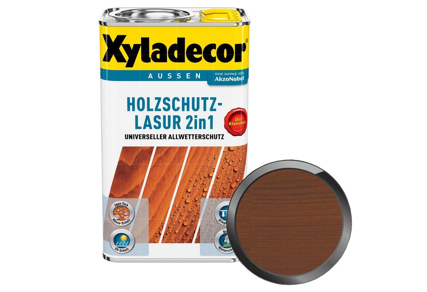Xyladecor Holzschutzlasur HOLZSCHUTZ-LASUR 2IN1 - 5 LTR Xyladecor Holzschutzlasur HOLZSCHUTZ-LASUR 2IN1 - 5 LTR von Xyladecor