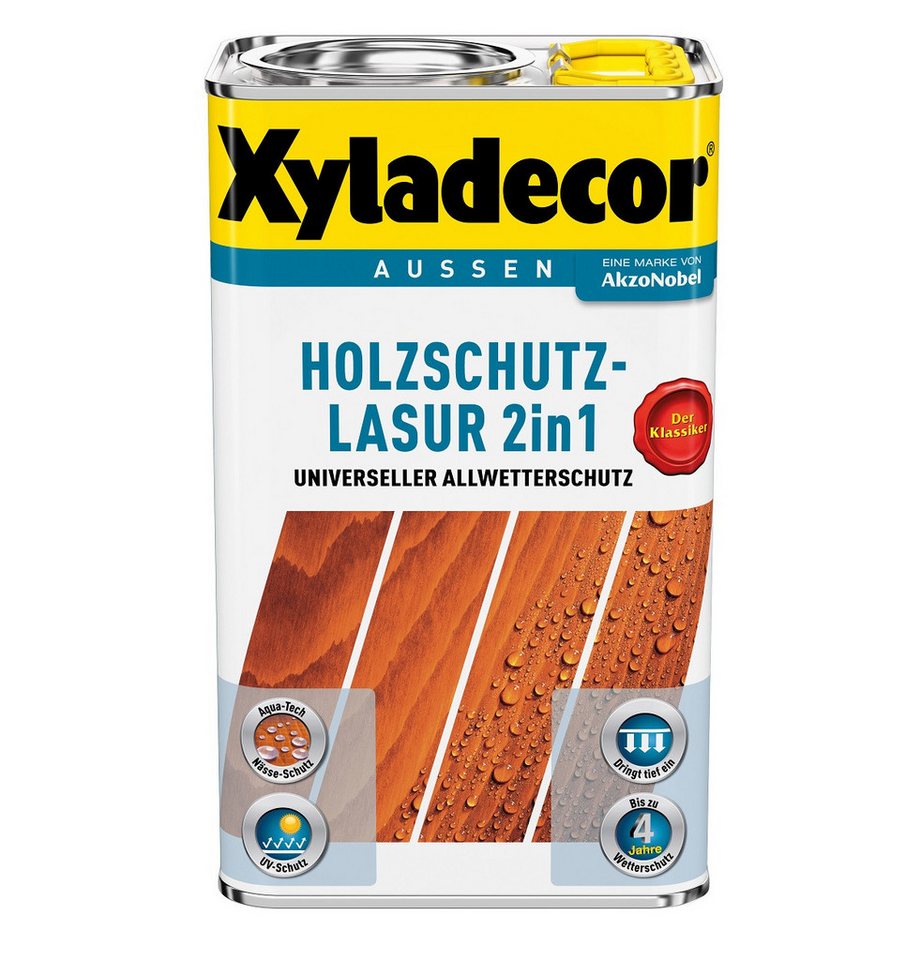 Xyladecor  Holzschutzlasur XYLADECOR Holzschutzlasur Farblos 750ml von Xyladecor 