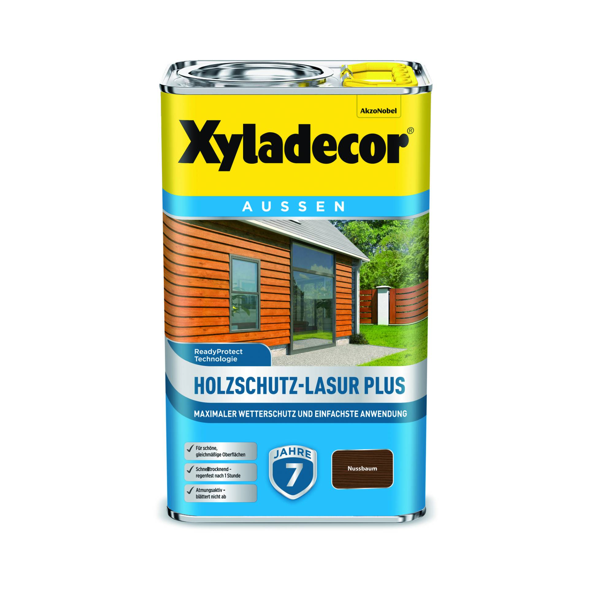 Xyladecor Holzschutzlasur nussbaumfarben 2,5 l Xyladecor Holzschutzlasur nussbaumfarben 2,5 l von Xyladecor