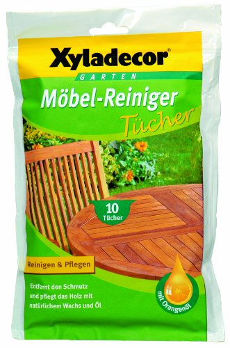 Xyladecor Möbel-Reiniger Tücher (10 Tücher) Reinigungstücher von Xyladecor