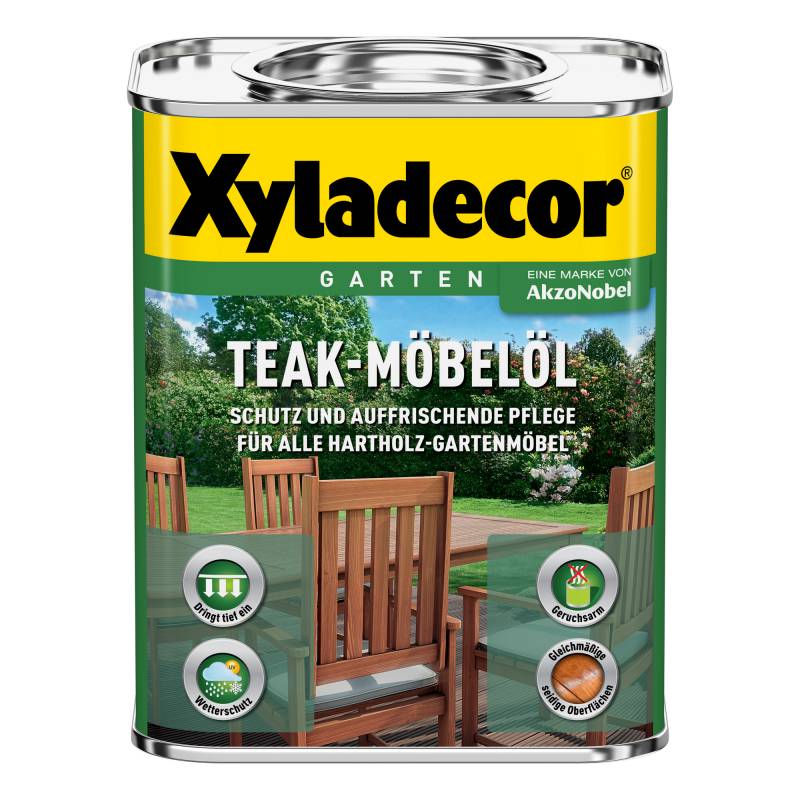 Xyladecor Möbelöl teakfarben 750 ml von Xyladecor