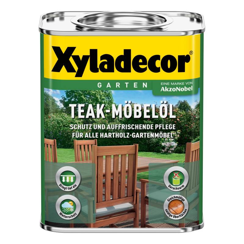 Xyladecor Teak-Möbelöl Teak 750 ml von Xyladecor