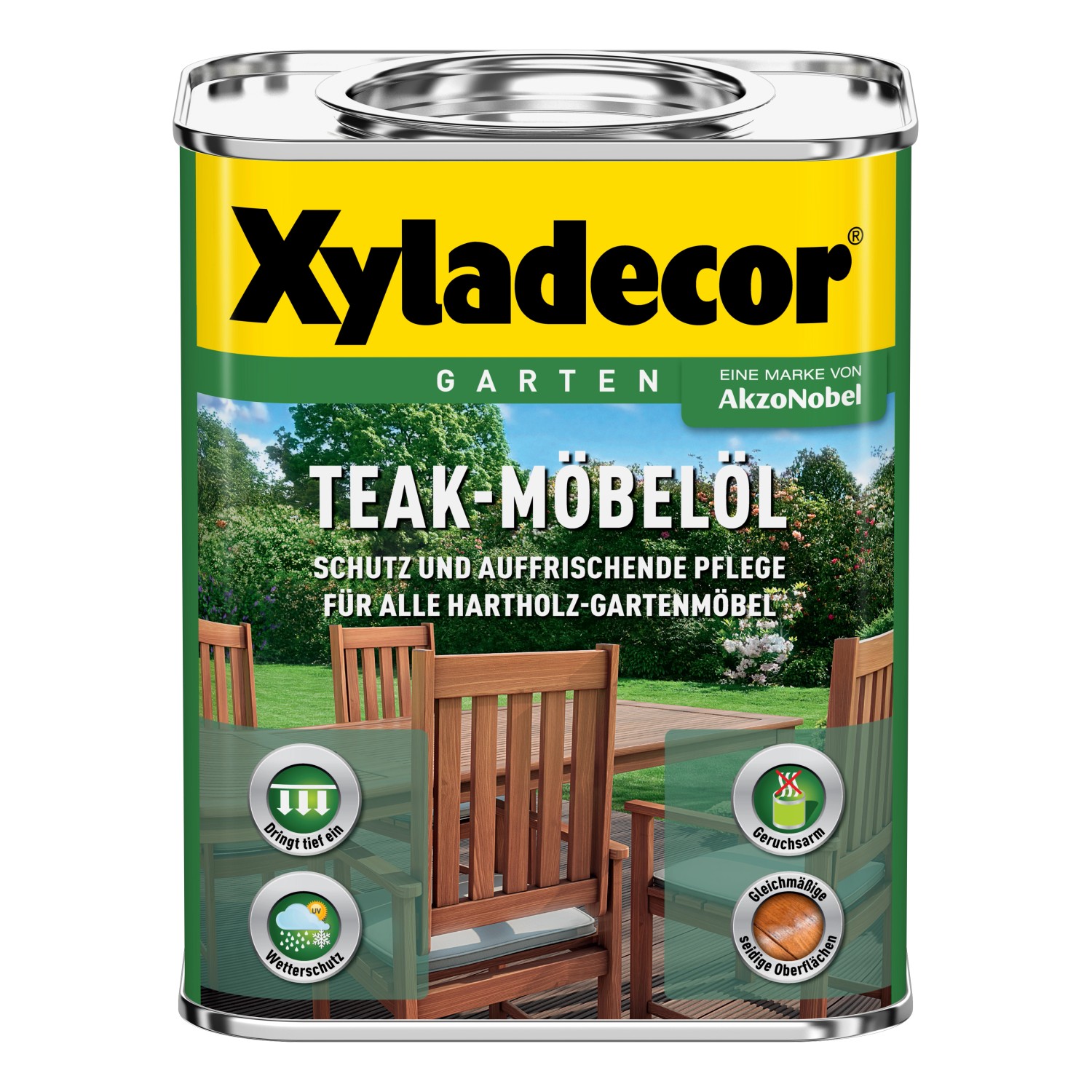 Xyladecor Teak-Möbelöl Transparent 750 ml Xyladecor Teak-Möbelöl Transparent 750 ml von Xyladecor