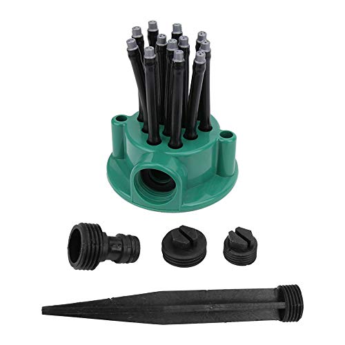 360 Degree Rotating Garden Sprinkler | 12 Adjustable Nozzles for Lawn & Vegetable Irrigation | Multi - Head Water Sprinkler for Yard/Flower Beds/Agricultural Use 360 Degree Rotating Garden Sprinkler | 12 Adjustable Nozzles for Lawn & Vegetable Irrigation | Multi - Head Water Sprinkler for Yard/Flower Beds/Agricultural Use von Xyntor