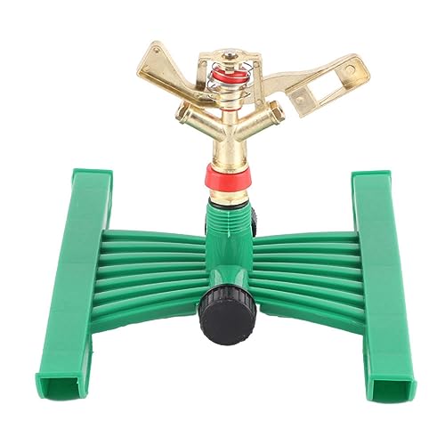 360 Grad Automatische Rotierende Sprinkler | Gartenrasenbewässerungssystem mit stabiler Basis | Wasserwerkzeug für Garten/Farm/Blumenbeete | Stabiler Zinklegierungsbau 360 Grad Automatische Rotierende Sprinkler | Gartenrasenbewässerungssystem mit stabiler Basis | Wasserwerkzeug für Garten/Farm/Blumenbeete | Stabiler Zinklegierungsbau von Xyntor