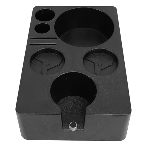 58 mm Kaffeestampferstation | ABS Multifunktionalhalter mit Lagerung für Distributor & Stoff | Barista Tool Organizer für Kaffeemaschine/Heimküche 58 mm Kaffeestampferstation | ABS Multifunktionalhalter mit Lagerung für Distributor & Stoff | Barista Tool Organizer für Kaffeemaschine/Heimküche von Xyntor