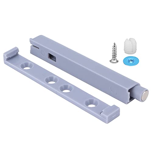 Cabinet Door Damper Latch | Push to Open System with Attractive Tip | Noise Reduction Buffer for Cupboard/Closet/Home Hardware | Exterior Mount Installation (2) von Xyntor