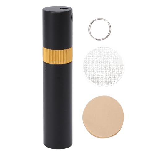 Coffee Stirrer Accessory with Keychain | Expert Grounds Distribution Needle & 100 Paper Inserts | Compact Barista Implement for Coffee/Pour Over/French Press (51mm Mesh) von Xyntor