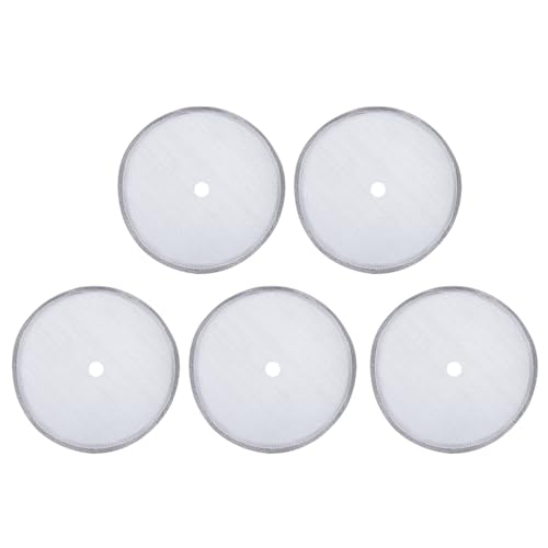 Französisch Press Kaffeesieb 5 Pack - 304 Edelstahl Fine Mesh Ersatz für 600 ml Kaffeemaschine | Widerstandsfähig und einfach, um Sieben für Kaffee -Enthusiasten/Zuhause zu von Xyntor