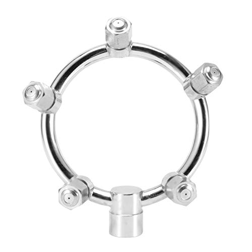 G1 / 4 Atomizing Misting Nozzle 5 Head | Stainless Steel Humidifying Sprinkler for Garden Cooling/Particle Reduction/Plant Protection Spraying | Oxidation - Inhibiting G1 / 4 Atomizing Misting Nozzle 5 Head | Stainless Steel Humidifying Sprinkler for Garden Cooling/Particle Reduction/Plant Protection Spraying | Oxidation - Inhibiting von Xyntor