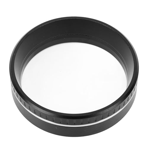 Kaffeedosierungstrichter mit Snap - on | Splash Guard Design für Kaffeemaschine Portafilter | Aluminiumlegierung Dosierungsring für Barista/Home Use | Schwarz (54MM) von Xyntor