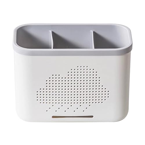 Kitchen Utensil Holder | Countertop Cutlery Organizer with Drainage Holes | Utensil Spoon Chopstick Tray for Drawer / Counter / Cabinet von Xyntor