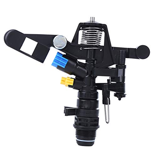 Lawn Sprinkler | Rotating Water Nozzle with G3 / 4 Male Thread | Uniform Spray for Garden/Farm/Lawn Irrigation | Sturdy Plastic Construction von Xyntor