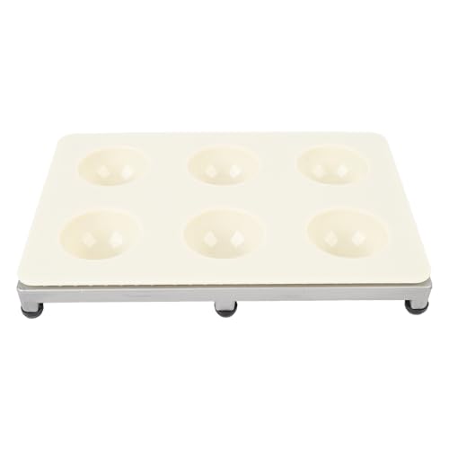 Ravioli Maker 6 Hohlraum | Food Grade Aluminiumlegierung & ABS | Uniform Dumpling Press für Küche/Restaurants/Familienversammlungen | Leicht zu warten und lang - dauerhaft von Xyntor