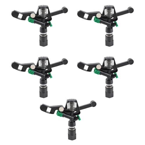 Rocker Sprinkler Nozzle 3/4 Inch DN20 Female Thread | 5Pcs Rotating Sprinkler for Garden Lawn/Farm Irrigation/Crop Watering | Uniform Spray 10-20m Diameter, Water Saving Rocker Sprinkler Nozzle 3/4 Inch DN20 Female Thread | 5Pcs Rotating Sprinkler for Garden Lawn/Farm Irrigation/Crop Watering | Uniform Spray 10-20m Diameter, Water Saving von Xyntor
