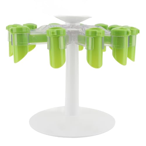 Seasoning Bag Organizer | 360° Rotating Rack with 12 Sealing Clips & 3 Dispensing Holes | ABS PP Heat Tolerant Storage for Kitchen Countertop/Pantry/Cooking Seasoning Bag Organizer | 360° Rotating Rack with 12 Sealing Clips & 3 Dispensing Holes | ABS PP Heat Tolerant Storage for Kitchen Countertop/Pantry/Cooking von Xyntor