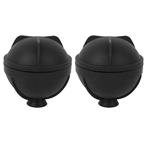 Silicone Ice Ball Maker | 2 Pack Round Ice Cube Tray for Whiskey & Cocktails | Non - Stick Easy Release BPA - Excluded | Kitchen Bar Gadgets von Xyntor