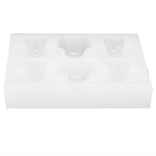 Silikonform | 6 Hohlraum -Konfection Chocolate Seifenhersteller | Wiederverwendbares Nicht -Stick -Backformular für Küchen- / DIY -Handwerk/Jugendliche | NoScorte Non - BPA Silikonform | 6 Hohlraum -Konfection Chocolate Seifenhersteller | Wiederverwendbares Nicht -Stick -Backformular für Küchen- / DIY -Handwerk/Jugendliche | NoScorte Non - BPA von Xyntor