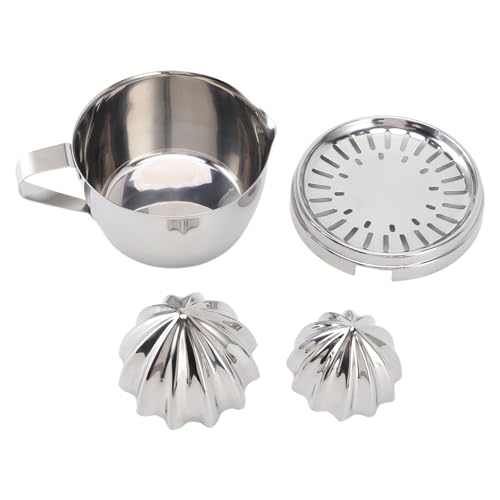 Stainless Steel Manual Juicer | 304 Mark - Resilient Citrus Press for Orange/Lemon/Lime | Multi - Function Juice Extractor for Home & Bar | 4 Accessories Included Stainless Steel Manual Juicer | 304 Mark - Resilient Citrus Press for Orange/Lemon/Lime | Multi - Function Juice Extractor for Home & Bar | 4 Accessories Included von Xyntor