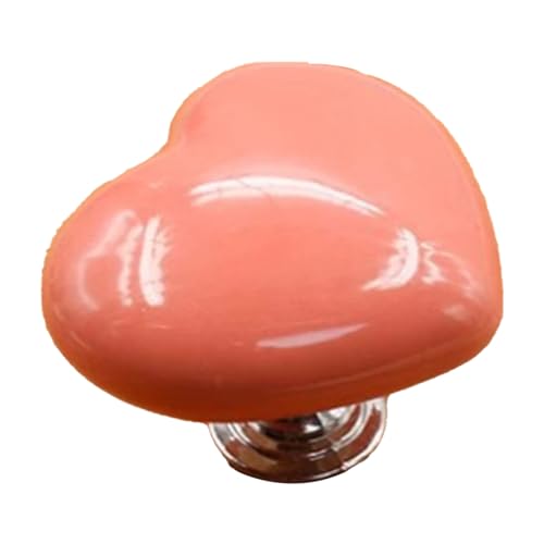 Toilet Button Pusher - Heart Shaped Flusher Helper for Long Nails | Sanitary Press Topper for Women/Travel/Home | Plastic Water - Proof Design (Pink) von Xyntor
