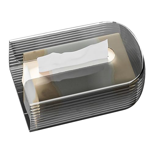 Wall Mounted Tissue Box Holder | Hole PET Bathroom Organizer | Multifunctional Toilet Paper Storage for Kitchen/Vanity/Under Table | Subtle Luxury Style Wall Mounted Tissue Box Holder | Hole PET Bathroom Organizer | Multifunctional Toilet Paper Storage for Kitchen/Vanity/Under Table | Subtle Luxury Style von Xyntor