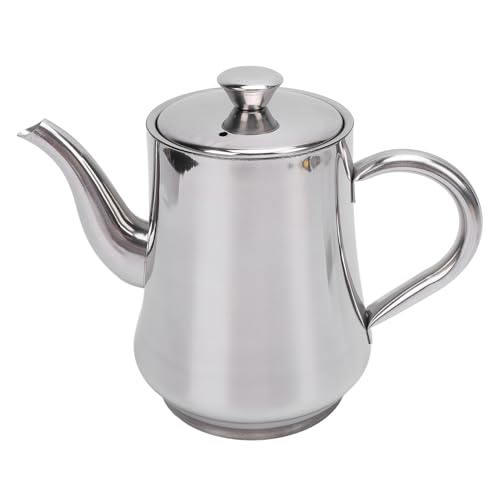 Xyntor Bacon Grease Container with Strainer | Stainless Steel Oil Saver for Kitchen/Frying/Cooking | Particle Protective Lid & Leak - Proof Spout, Easy Maintenance (48OZ) von Xyntor