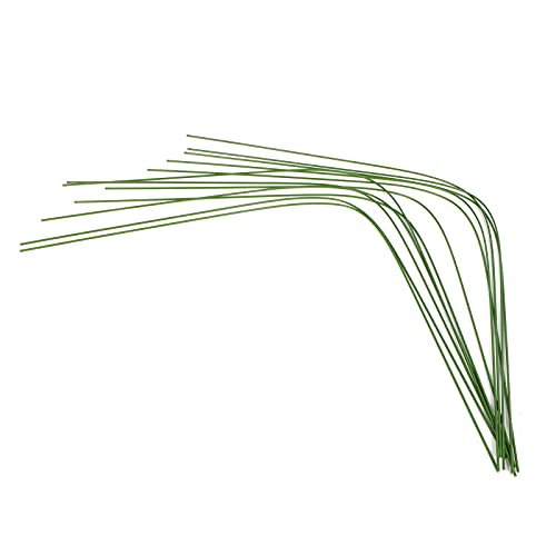 Xyntor Garden Stakes 12Pcs | Flexible Plant Support Stakes for Tomatoes/Cucumbers/Climbing Plants | DIY Bendable Garden Stakes with 1M Length & 3.2mm Diameter | Reusable Plant Stakes von Xyntor